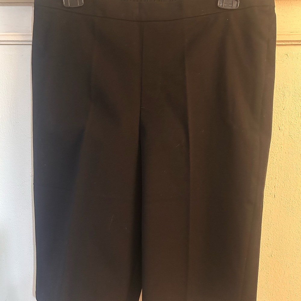 Isaac Mizrahi Black Dress Cullote